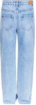 Shoeby wide leg jeans medium blue denim Blauw Effen 134 - Foto 3
