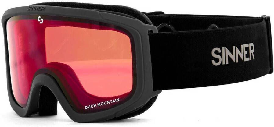 Sinner ski bril Duck Mountain zwart Skibril