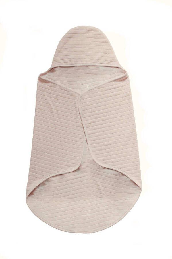 Snoozebaby badcape Desert Sand Handdoek badcape Beige Effen