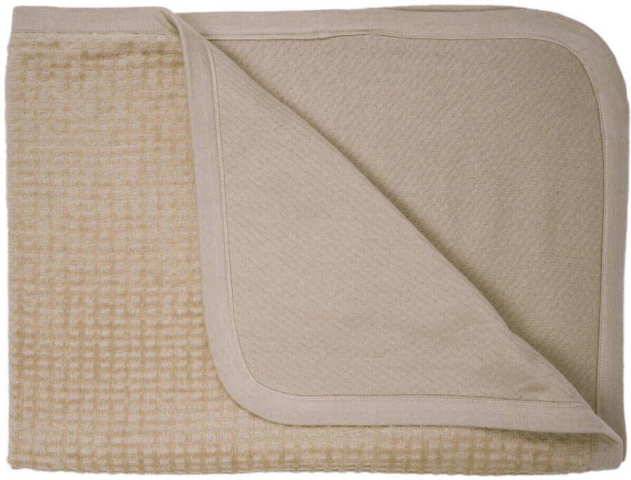 Snoozebaby ledikantdeken T.O.G. 2.0 Babydeken Beige Effen