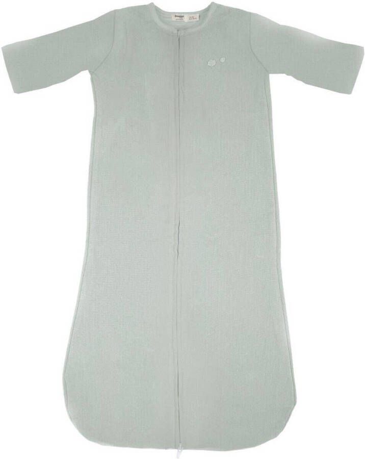 Snoozebaby 4-seizoenen baby slaapzak Mystic Mint Babyslaapzak Groen Effen 90 - Foto 3
