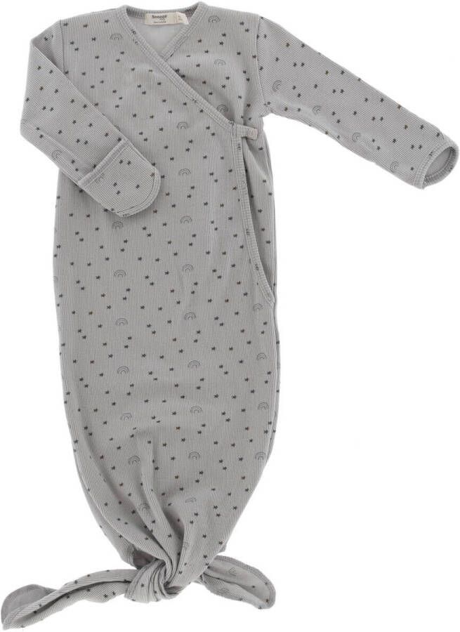 Snoozebaby new born cocoon 3-6 months incl hat Babyslaapzak Groen