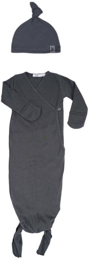 Snoozebaby new born cocoon incl hat Babyslaapzak Groen Effen