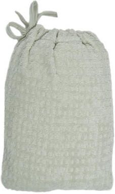 Snoozebaby aankleedkussenhoes Happy Dressing Mystic Mint Verschoonmatje Groen