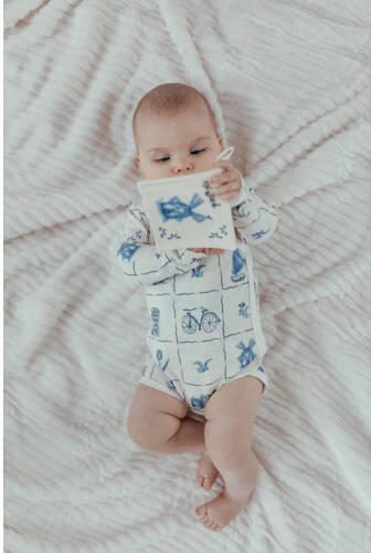 Snoozebaby baby boekje Delfts Blauw Accessoire | Accessoire van - Foto 2