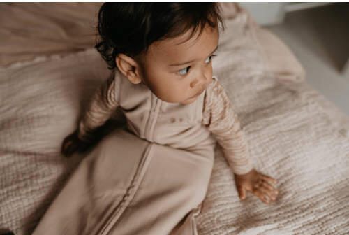 Snoozebaby baby slaapzak Desert Sand Babyslaapzak Beige Effen 90 - Foto 4