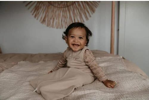 Snoozebaby baby slaapzak Desert Sand Babyslaapzak Beige Effen 70 - Foto 2