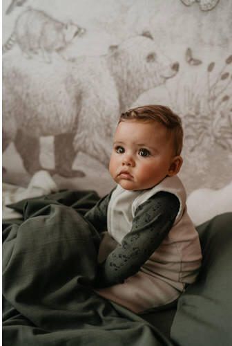 Snoozebaby baby slaapzak Mystic Mint Babyslaapzak Groen Effen 70 - Foto 2
