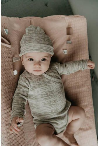 Snoozebaby aankleedkussenhoes Happy Dressing Desert Sand Verschoonmatje Beige - Foto 3
