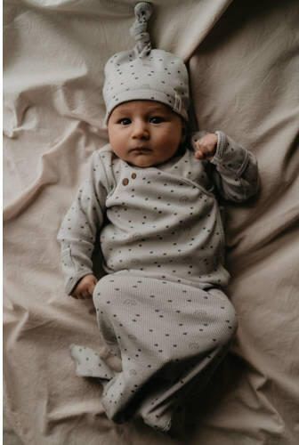 Snoozebaby new born cocoon 3-6 months incl hat Babyslaapzak Groen - Foto 2