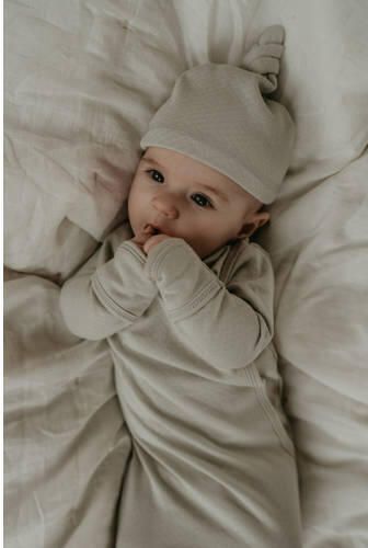 Snoozebaby new born cocoon incl hat Babyslaapzak Groen Effen - Foto 2