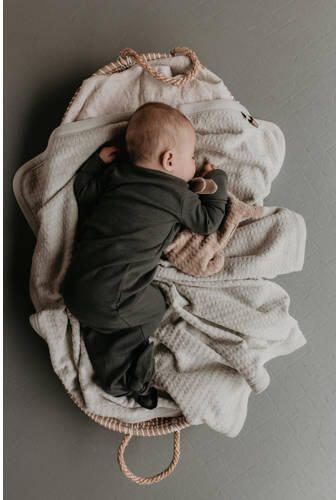 Snoozebaby new born cocoon incl hat Babyslaapzak Groen Effen - Foto 3