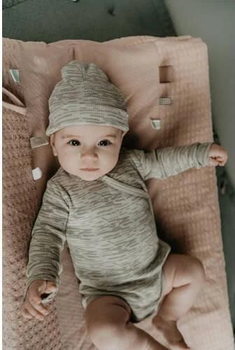 Snoozebaby romper Mystic Mint Groen Katoen V-hals All over print 50 56 - Foto 4