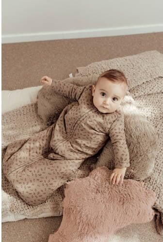 Snoozebaby slaapzak hazel brown Babyslaapzak Bruin All over print 56 74 - Foto 2