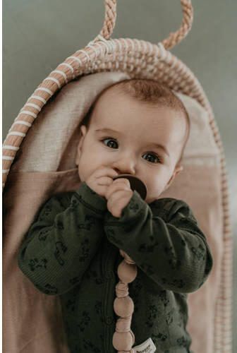 Snoozebaby boxpak Dark Green Groen Katoen V-hals All over print 62 68 - Foto 3