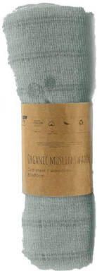 Snoozebaby swaddle 80x80 cm Hydrofiele luiers Groen