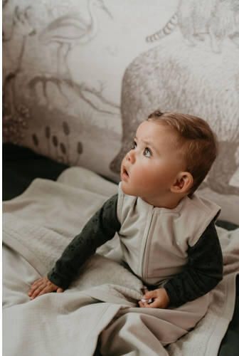 Snoozebaby wiegdeken T.O.G. 2.0 Babydeken Groen Effen - Foto 2