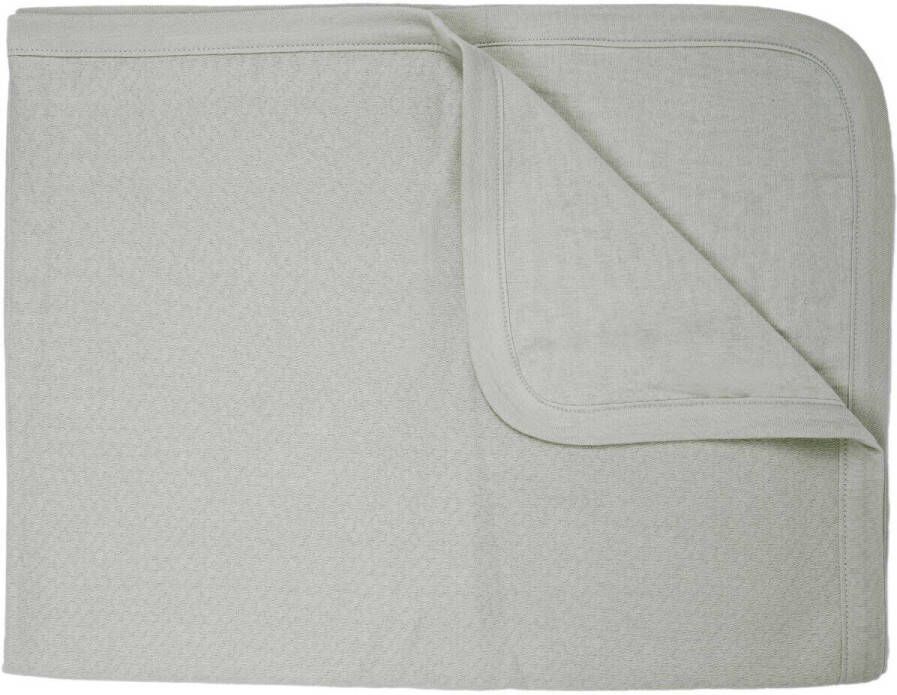 Snoozebaby wiegdeken T.O.G. 1.0 Mystic Mint Babydeken Groen Effen