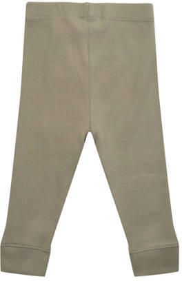Sofie Schnoor Petit by baby slim fit broek olijfgroen Stretchkatoen 56