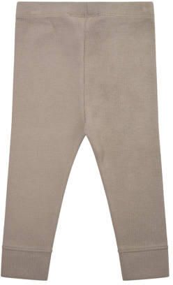 Sofie Schnoor Petit by baby slim fit broek taupe Bruin Stretchkatoen 80 - Foto 3