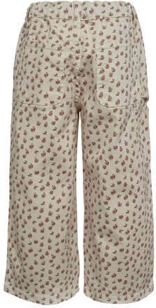 Sofie Schnoor Petit by broek met all over print ecru Meisjes Katoen All over print 104