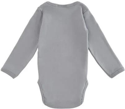 Sofie Schnoor Petit by romper grijsblauw Stretchkatoen Ronde hals 56