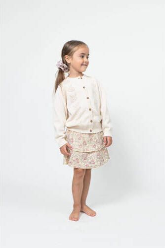 Sofie Schnoor rok met all over print roze Meisjes Katoen All over print 122