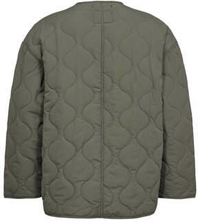 Sofie Schnoor zomerjas olijfgroen Meisjes Polyester Ronde hals Effen 128 - Foto 3