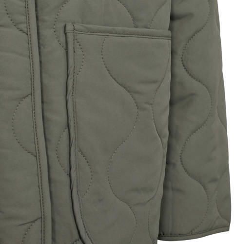 Sofie Schnoor zomerjas olijfgroen Meisjes Polyester Ronde hals Effen 128