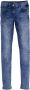 S.Oliver slim fit jeans blauw Meisjes Stretchdenim Effen 134 - Thumbnail 2