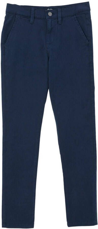 S.Oliver RED LABEL Slim fit chino met paspelzak aan de achterkant