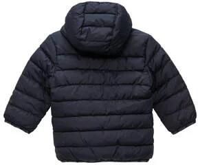 S.Oliver baby gewatteerde tussenjas donkerblauw Jongens Polyester Capuchon 74