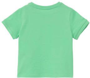 S.Oliver baby T-shirt groen Katoen Ronde hals 50 56