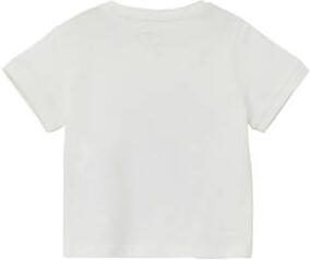S.Oliver baby T-shirt wit Katoen Ronde hals 50 56