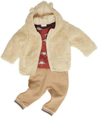 S.Oliver baby teddy tussenjas beige Meisjes Polyester Capuchon Effen - Foto 2