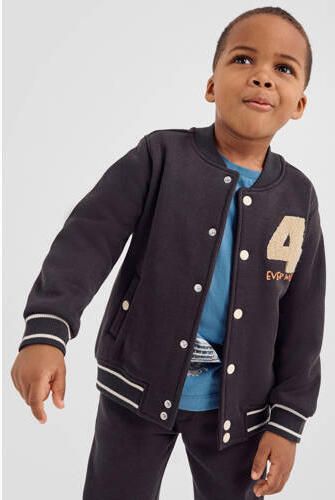 S.Oliver baseball jacket donkerbruin Jas Jongens Polyester Ronde hals - Foto 3