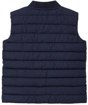 S.Oliver bodywarmer donkerblauw Meisjes Polyester Opstaande kraag Effen 104 - Foto 3