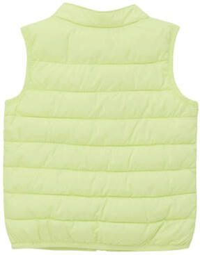 S.Oliver bodywarmer geel Meisjes Polyester V-hals Effen 74 - Foto 1