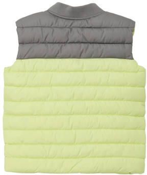 S.Oliver bodywarmer geel grijs Jongens Polyester Opstaande kraag Effen 104