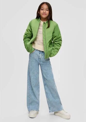 S.Oliver RED LABEL Bomberjack met geplooide details aan de achterkant van de mouwen