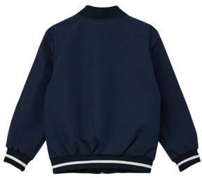 S.Oliver bomberjack zomer donkerblauw Jas Jongens Polyester Ronde hals 110