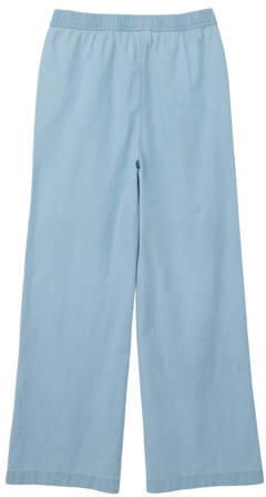 S.Oliver broek blauw Meisjes Katoen Effen 140 | Broek van - Foto 3