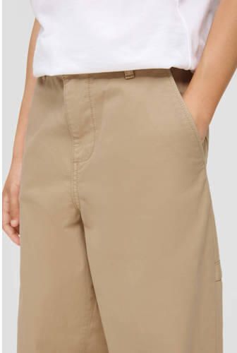 S.Oliver RED LABEL Stoffen broek met Franse steekzakken