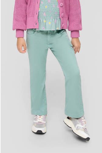 S.Oliver RED LABEL Flared jeans met bloemenstitching - Foto 2