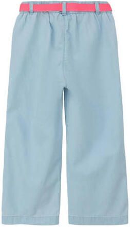 S.Oliver broek light blue denim Blauw Meisjes Katoen Effen 104 - Foto 3