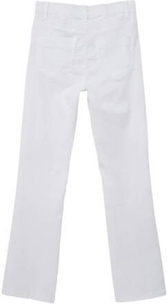 S.Oliver broek wit Meisjes Stretchkatoen Effen 134