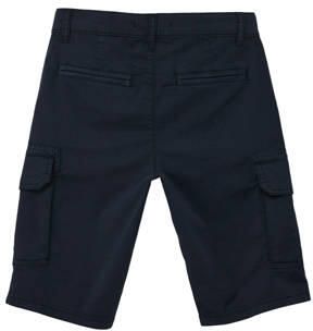 S.Oliver cargo short donkerblauw Korte broek Jongens Stretchkatoen Effen 134