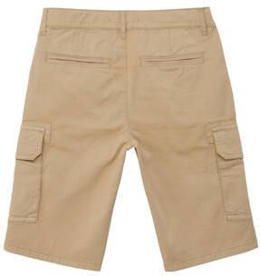 S.Oliver cargo short zand Korte broek Beige Jongens Stretchkatoen Effen 134