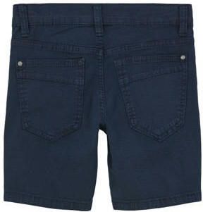 S.Oliver casual short donkerblauw Korte broek Jongens Stretchkatoen Effen 128
