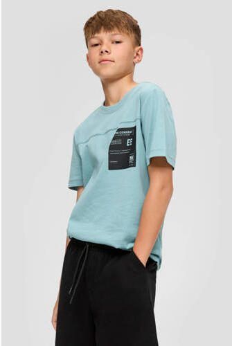 S.Oliver casual short zwart Korte broek Jongens Katoen Effen 140 - Foto 2